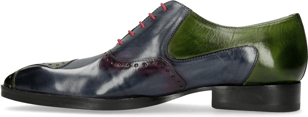 Oxford Shoes Ricky 13 Ultra Green Sky Blue Shade Pink - Leather (1024x1024), Png Download