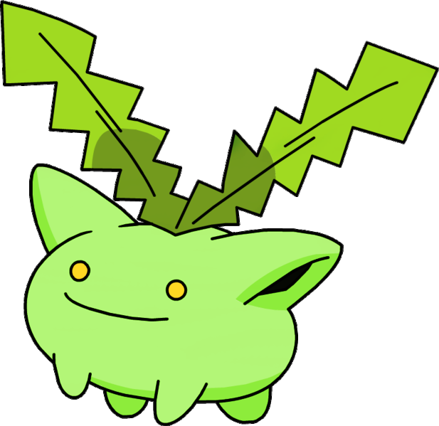 My First Shiny Was A Hoppip - Pokemon Hoppip (617x599), Png Download