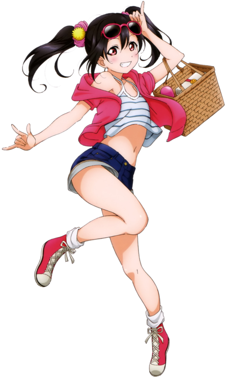 Nico And Love Live Image - Love Live Nico Png (500x797), Png Download