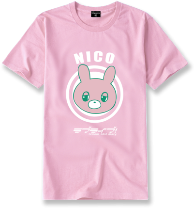 Love Live Kotori Gray Tshirt Cartoon Bird Tee Shirt - T-shirt (400x500), Png Download