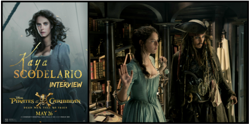 Kaya Scodelario Plays Carina Smyth - Sea Of Wrath Potc (678x381), Png Download