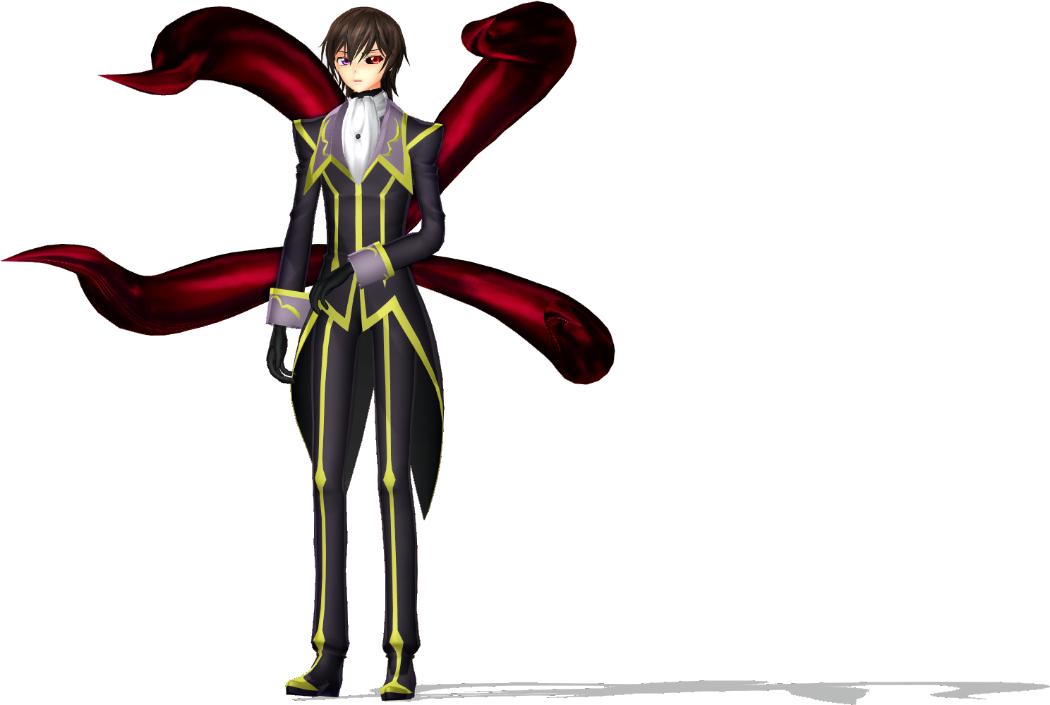 Lelouchcg22 - 5 - Lelouch Vi Britannia Full Body (1550x1000), Png Download