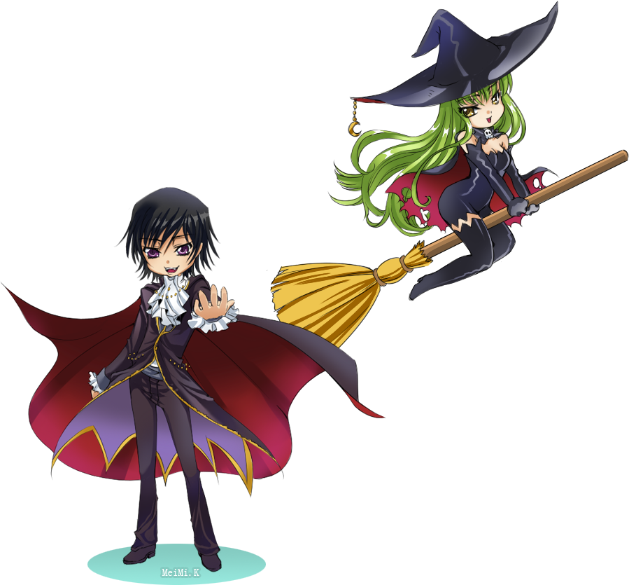 Options - Code Geass Cc Halloween (899x835), Png Download