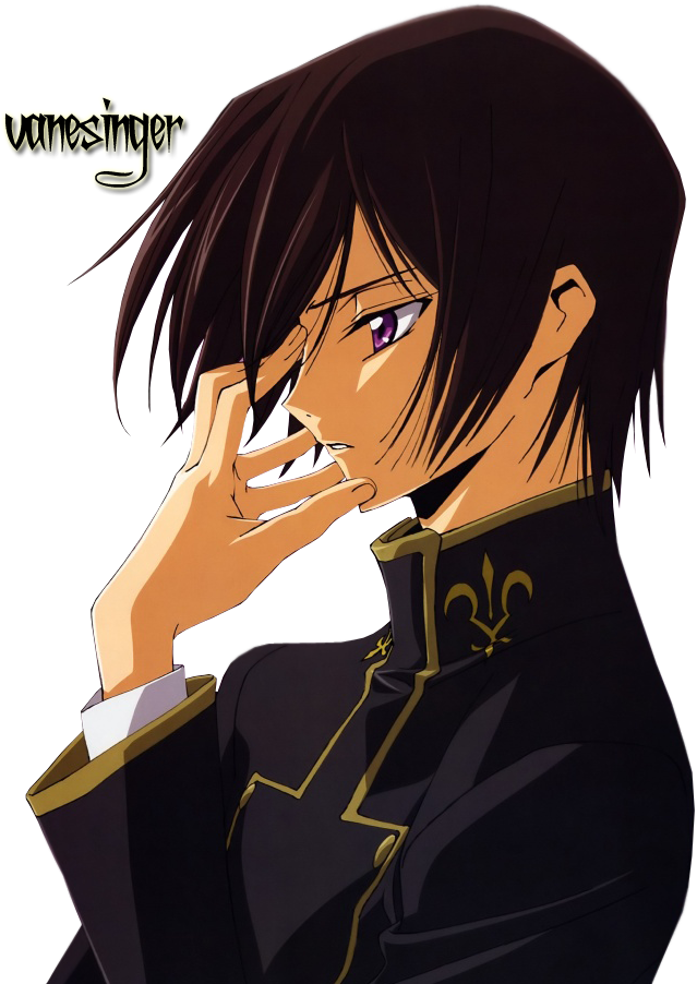 Lelouch Of The Rebellion - Lelouch Code Geass (686x922), Png Download