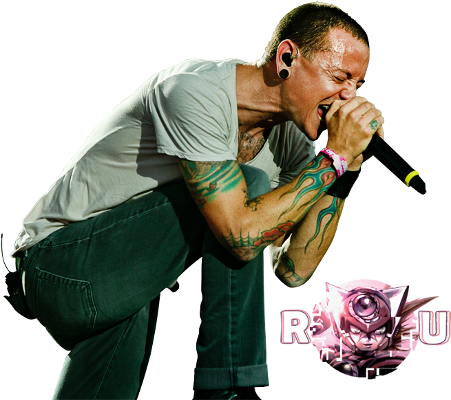 Chester Bennington Linkin Park - Chester Linkin Park Png (687x597), Png Download