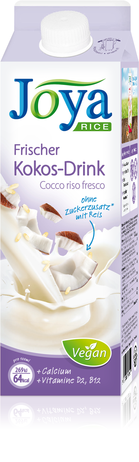 Coconut Drink - Bebida De Arroz Y Almendra (1400x1583), Png Download