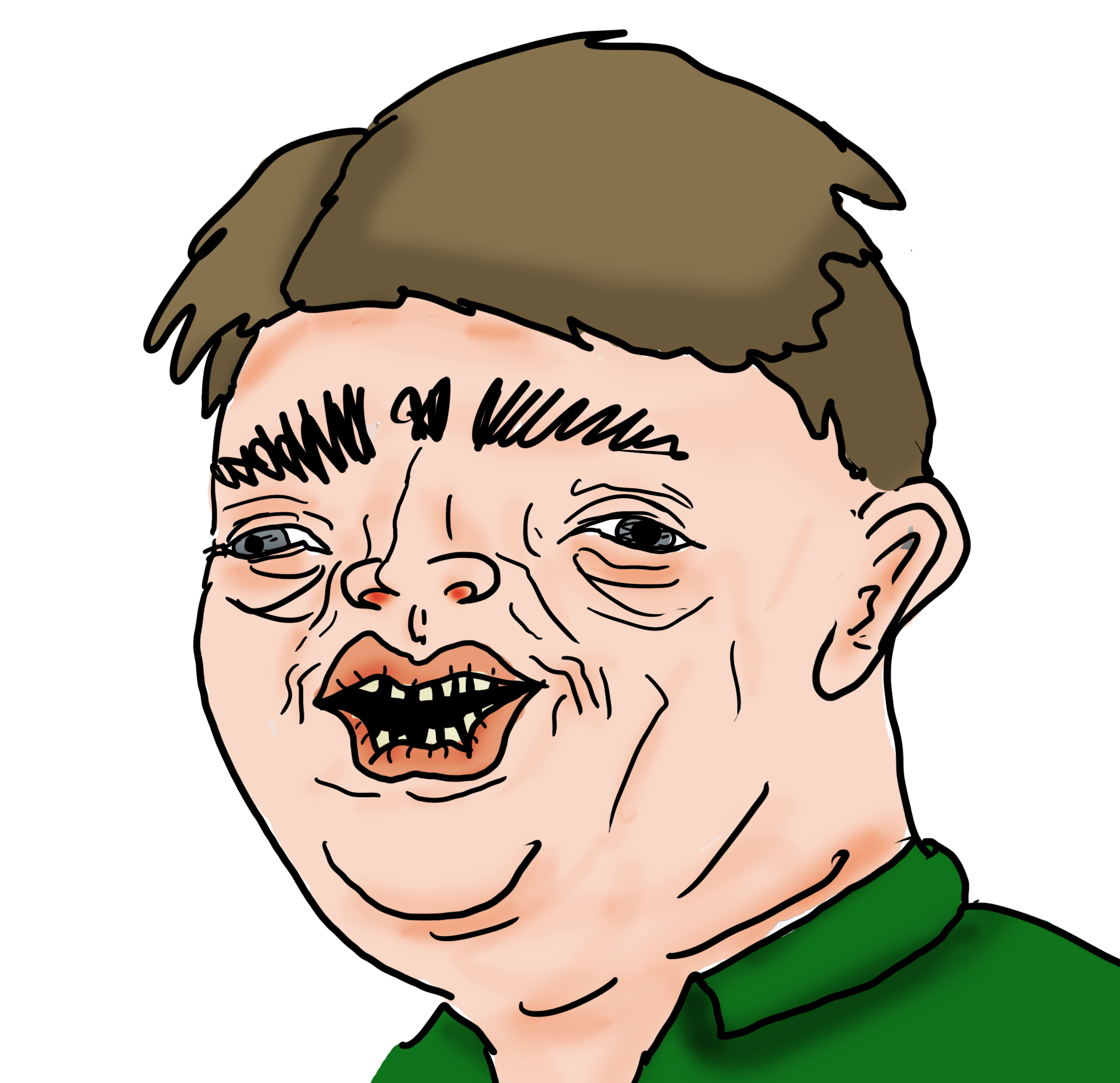 **divinedrgn Roll Picture Searched Pure Cancer** Bernie - Cartoon (2335x2290), Png Download