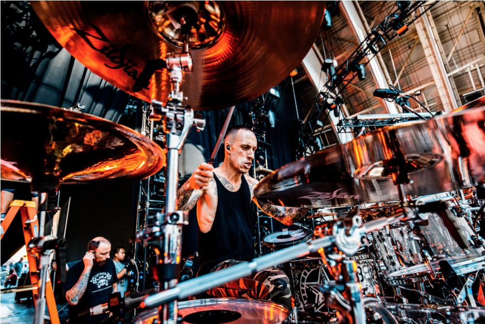 Adrian Young Played Drums During The Linkin Park & - Propeller (1000x1000), Png Download
