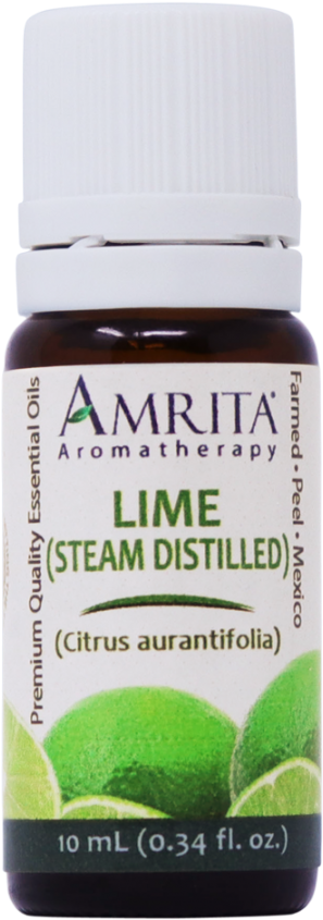 Lime Essential Oil, Distilled - Essential Oil (800x1200), Png Download