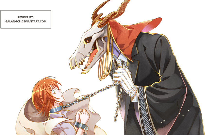 Chise Hatori X Elias Ainsworth Render By Galangcp - Ancient Magus Bride Render (1024x553), Png Download