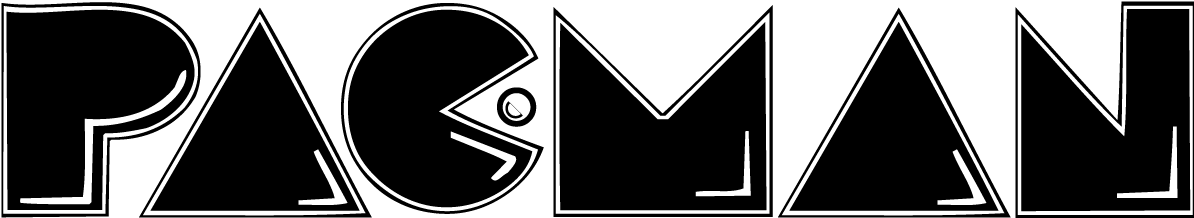 Pac-man - Pac Man Font (1200x300), Png Download