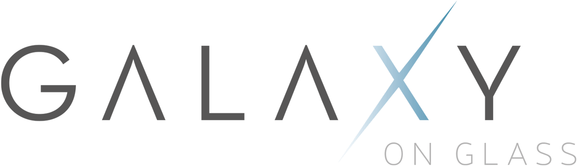 Galaxy On Glass - News (1200x368), Png Download