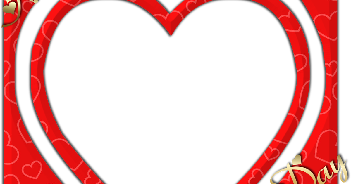 Cu Happy Valentines Frame Cu Valentines Day Frame Png - Valentines Frames (1200x630), Png Download