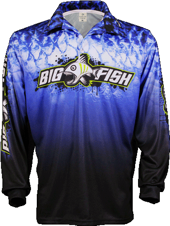 Bigfish Scales Blue - Fish Scales Full Sublimation Jersey (432x480), Png Download