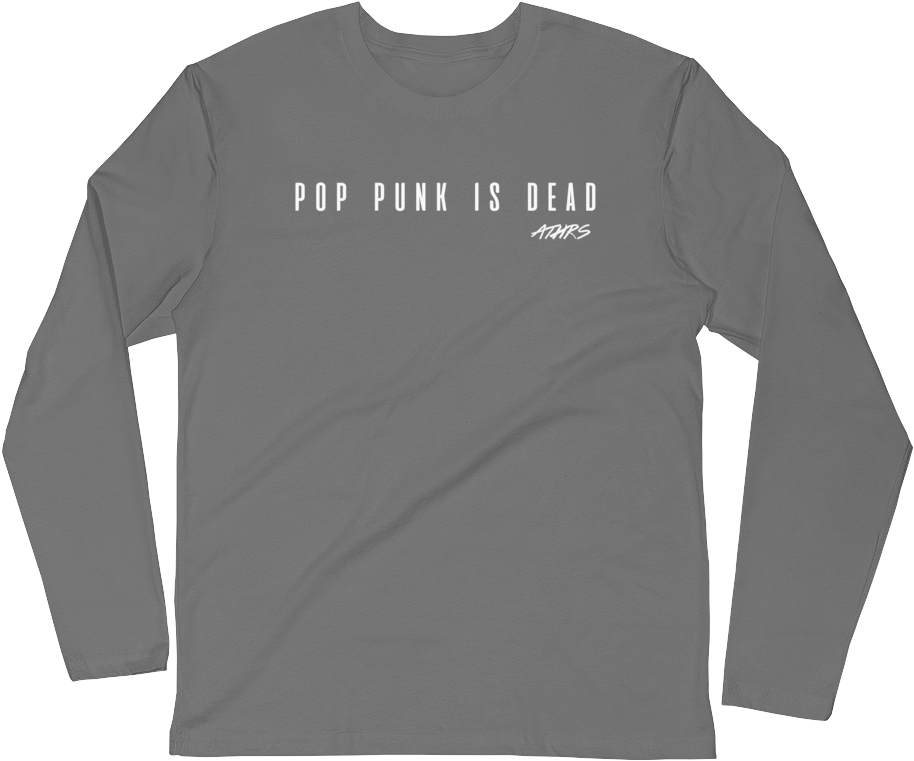 Pop Punk Is Dead Long Sleeve (1000x1000), Png Download