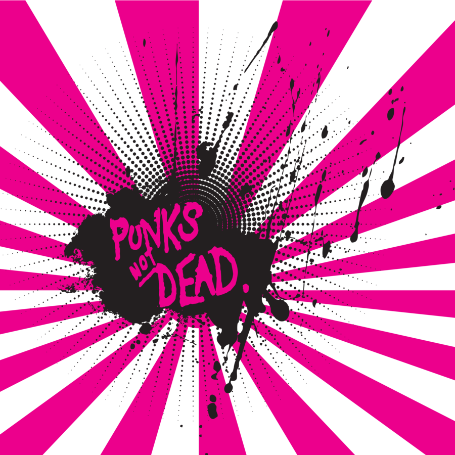 Download Punks Not Dead Vector Clipart Punk Rock Punk - Punks Not Dead Vector (900x900), Png Download