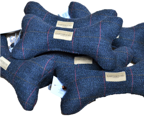 Tweed Bone Toy - Dog Toy (500x500), Png Download