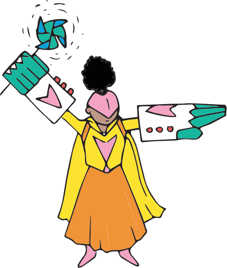 Pinwheel - Portable Network Graphics (461x543), Png Download