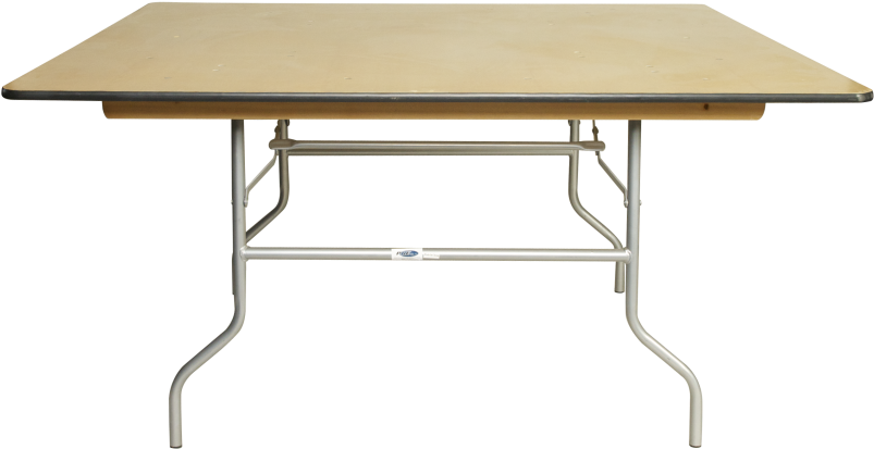 Wood Square Folding Table (910x1155), Png Download