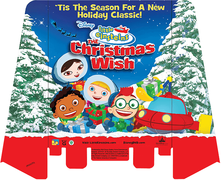Disney Home Entertainment Little Einsteins - Disney Little Einsteins: The Christmas Wish [dvd] (742x607), Png Download