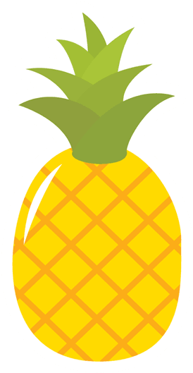 Pineapple Sticker - Pineapple (528x528), Png Download