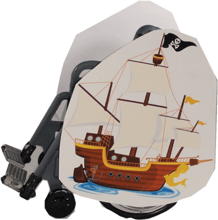 Pirate Ship Mermaid Wheelchair Costume Child's - Costume (480x480), Png Download