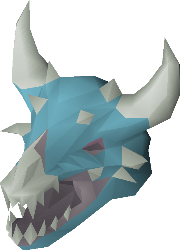 Vorkath's Head Detail - Runescape Vorkath (617x854), Png Download