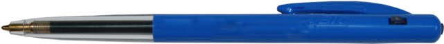 Balpennen Bic M10 Blauw (640x640), Png Download