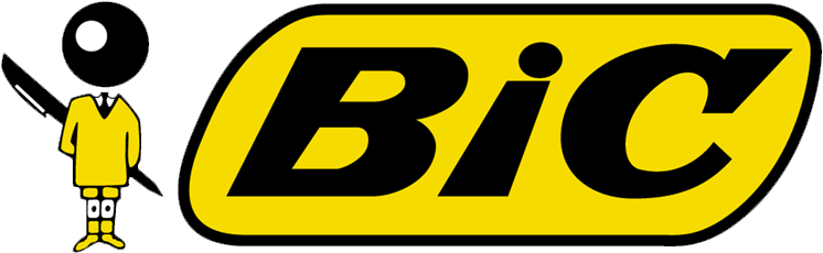 Bic Logo2 - Blue Bic Pen Lid Desk Tidy By J-me (800x330), Png Download