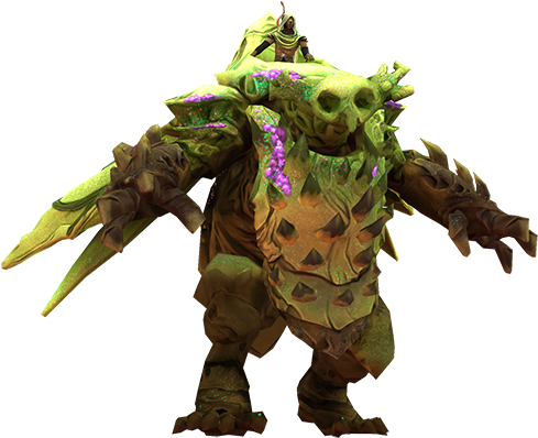 Wherever The Thornbeast Lands, A Cloud Of Thorns Explodes - Golem Arcana Zikia Spirits Of The Wildwood (767x427), Png Download