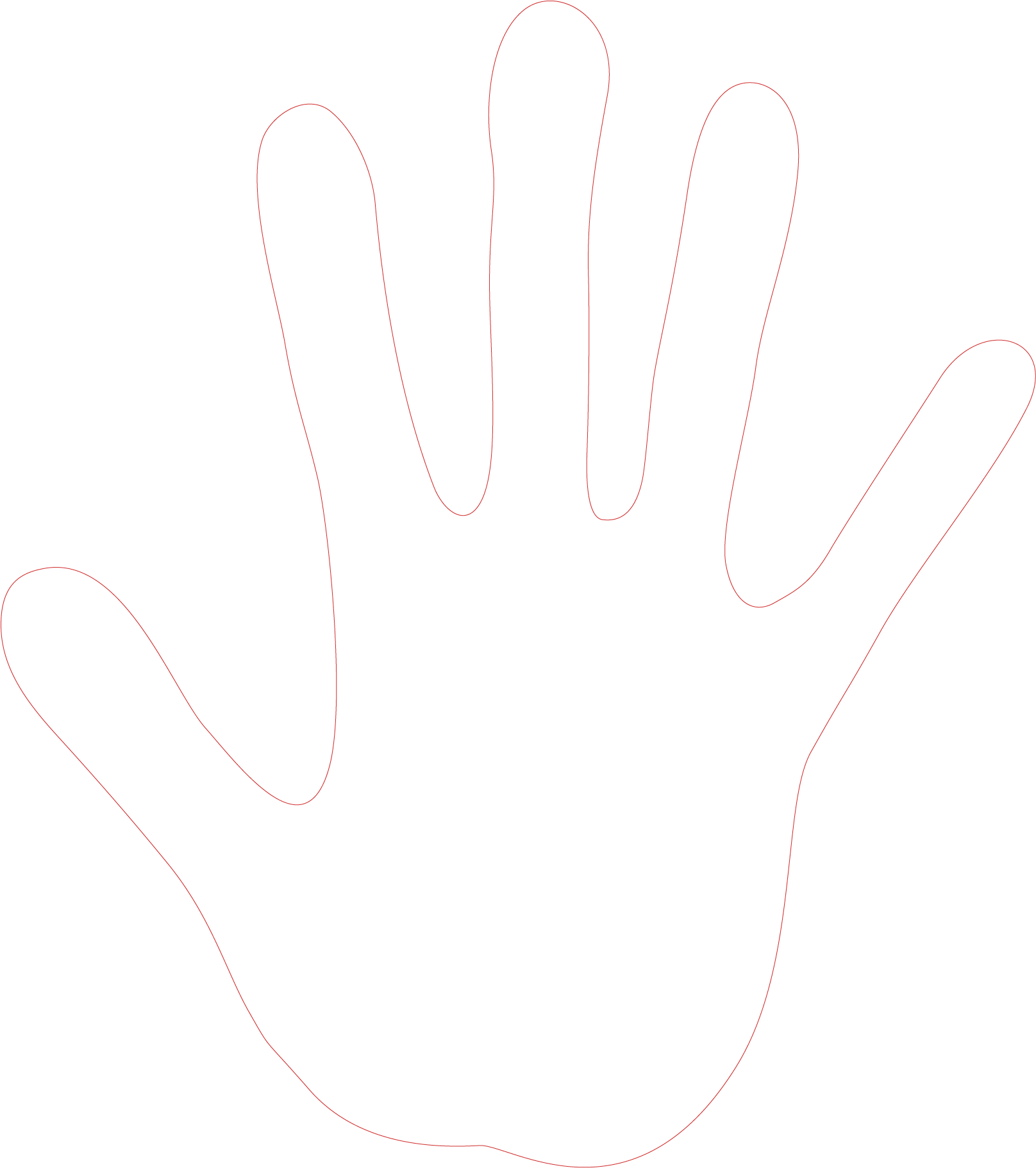 Place Your Hand Here - Illustration (2048x2732), Png Download