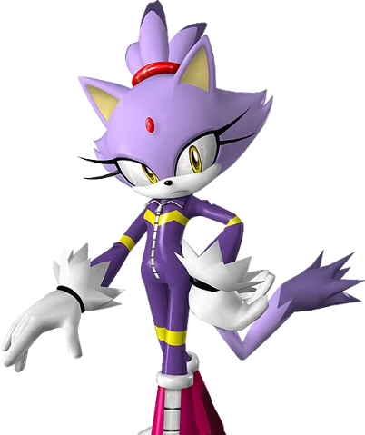 Blaze The Cat Wallpaper Called Hot Blaze The Cat - Blaze The Cat Sonic Riders (402x479), Png Download