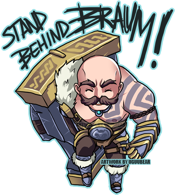 - Braum - Braum Chibi (600x638), Png Download