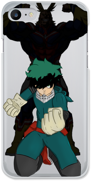 Case Transparente Midoriya Izuku De Luh Rodriguesna - Midoriya Do Anime Boku No Hero (800x800), Png Download