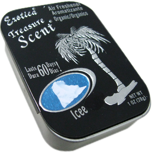 Exotica Treasure Scent - Exotica Treasure Scent Exotic Ice Air Fresheners - (500x500), Png Download
