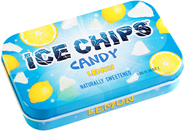 Peppermint Ice Chips Candy Lemon Ice Chips Candy - Ice Chips (600x426), Png Download