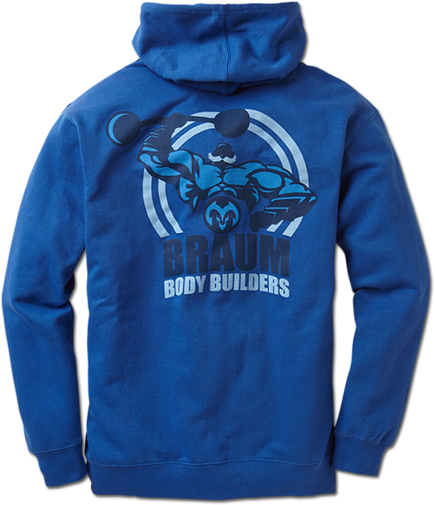 Riot Games Merch - Braum Bodybuilders Hoodie (570x570), Png Download