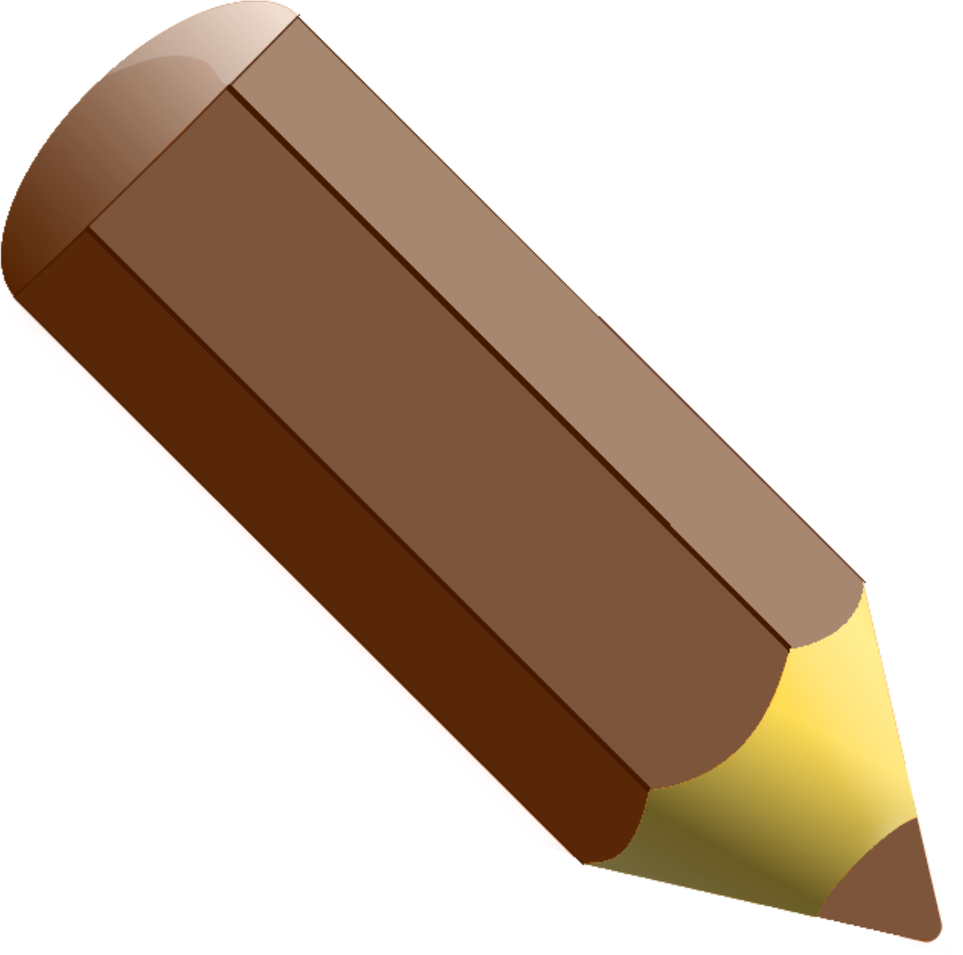 This Free Icons Png Design Of Buntstift Braun (2400x2265), Png Download