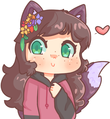 Nijisora （1 Year Ago） - Cartoon (420x420), Png Download