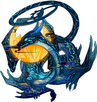 43368424 350 - Flight Rising Black Dragon (350x350), Png Download