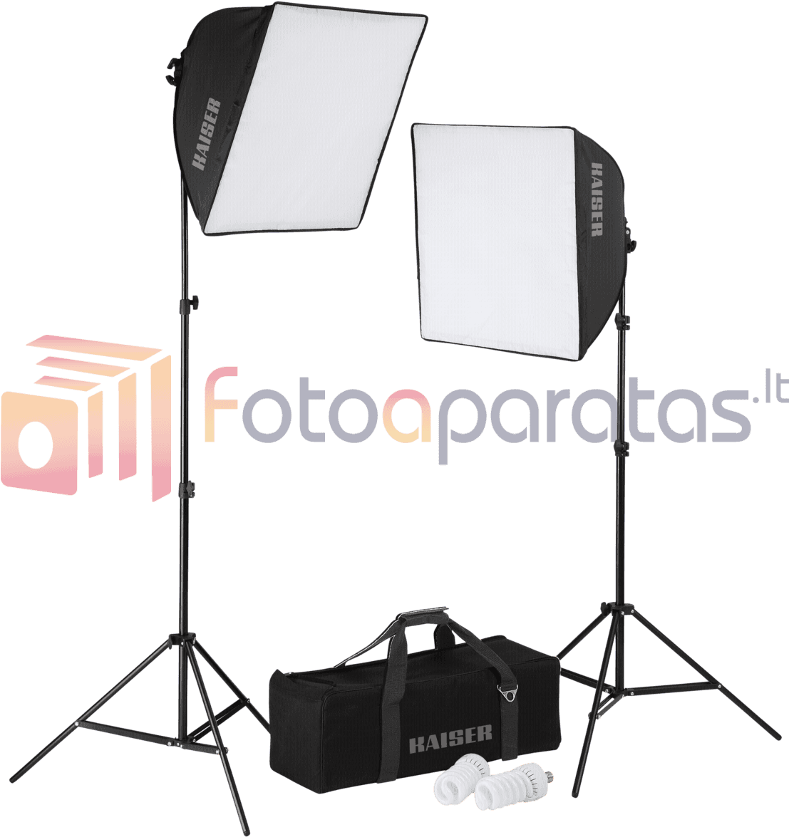 4 - Kaiser Studiolight E70 Kit Lightning Kit Hardware/electronic (1126x1200), Png Download