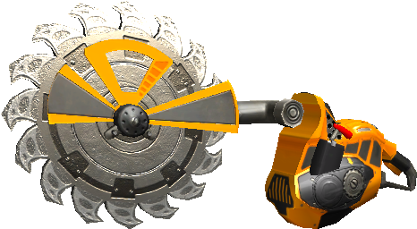 Circular Saw - Serious Sam: The First Encounter (487x301), Png Download