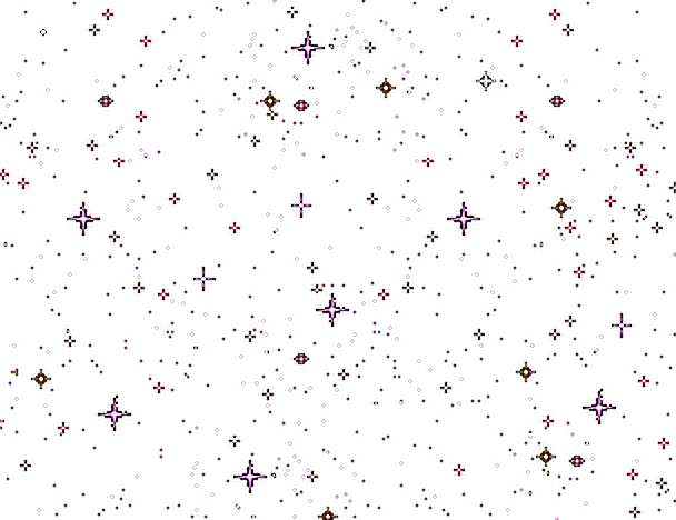 Png Stars Pixel Sticker By - Gif De Estrellas Png (608x468), Png Download