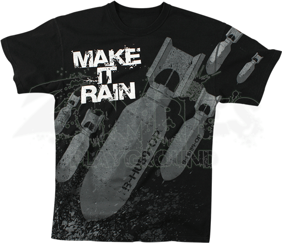 Vintage Make It Rain T-shirt - Make It Rain T Shirt (550x550), Png Download