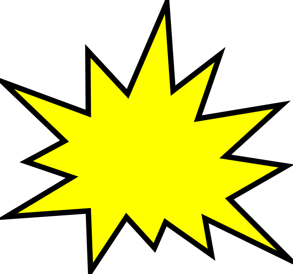 Comic Pow Clipart - Pow Clipart (600x561), Png Download