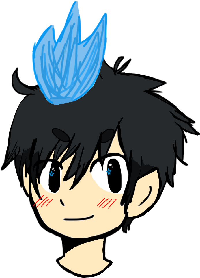 Rin Okumura Blue Exorcist Blue Exorcist Fan Art Rin - Cartoon (1000x1000), Png Download
