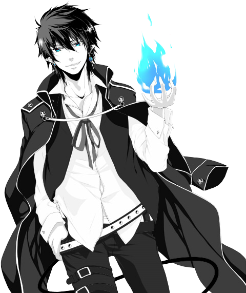 Rin - Blue Exorcist Rin Prince (480x579), Png Download