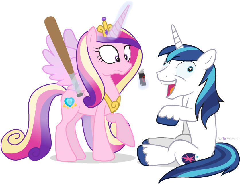 Dm29, Baseball Bat, Duo, Faic, I Didn't Listen, Pepper - Mlp Cutie Mark Baseball Bat (880x660), Png Download