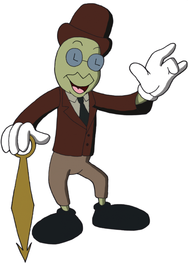 Jiminy Cricket Png Photo - Jiminy Cricket (749x1024), Png Download