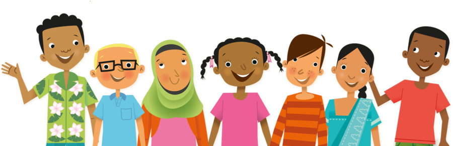 Population Cartoon Png Clipart Youth Clip Art - Population Cartoon Png (900x291), Png Download